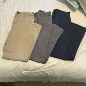 J Crew ‘The Bleecker’ Pants - 3 Pairs